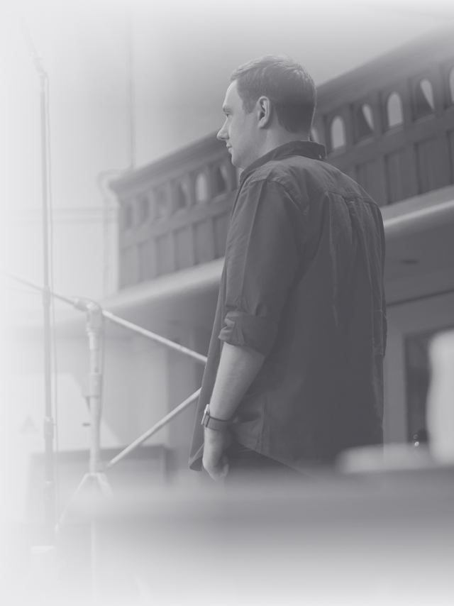 Chris observes session at Lyndhurst Hall